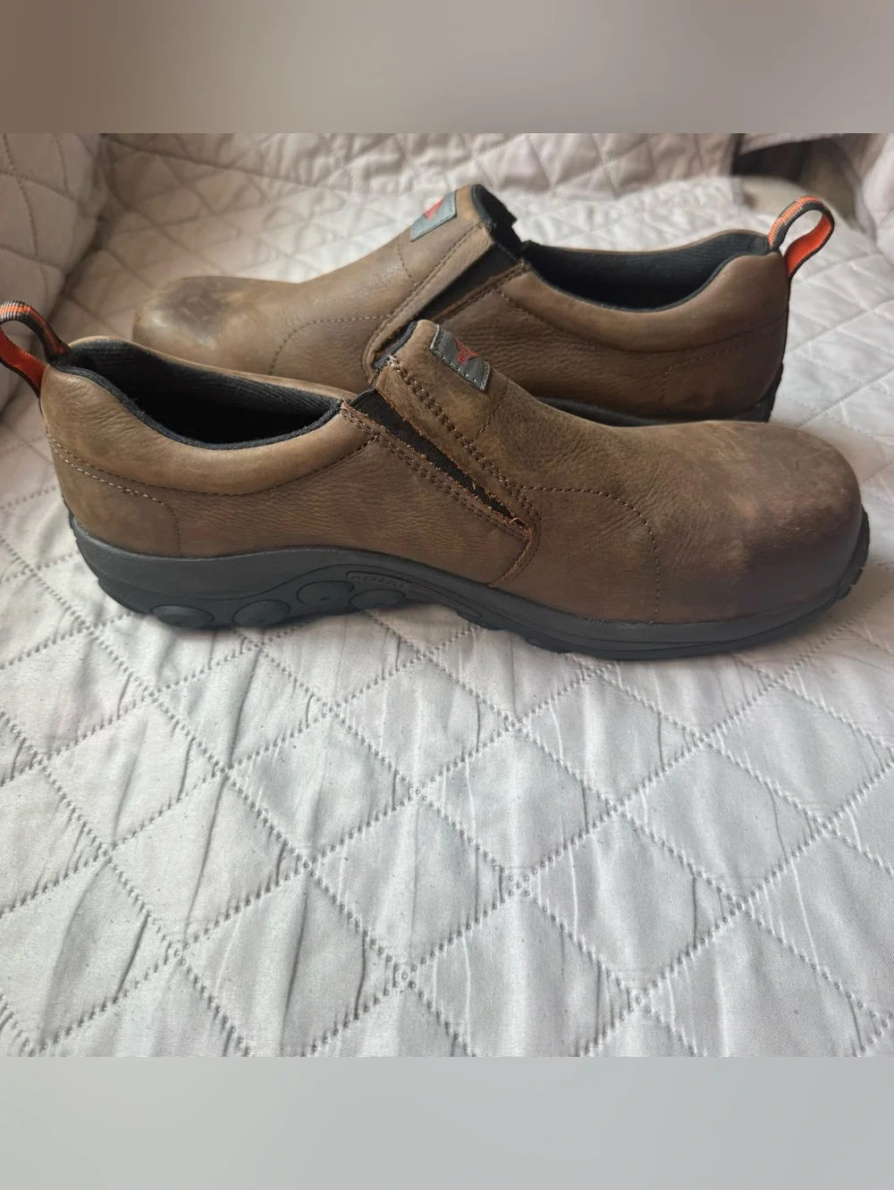 Merrell Work Men's Jungle Moc Comp Toe Csa Work Shoe J15793 Size 13 EUC